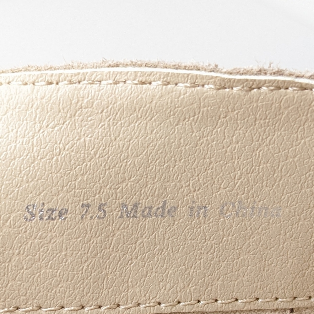 Dolce Vita Corry H2O Platform Tall Boots, Cream Suede, Women's 7.5 - Picture 8 of 8
